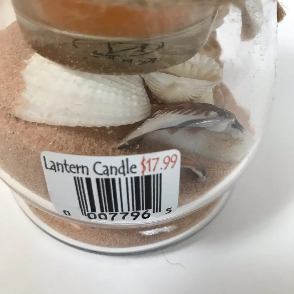 NWT Santa Monica Pier California Lantern Candle